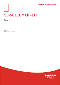 Mode d’emploi Sharp SJ-SC11CMXIF-EU Congélateur