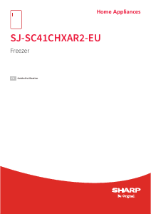 Mode d’emploi Sharp SJ-SC41CHXAR2-EU Congélateur