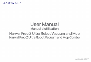 说明书 Narwal YJCC0017 Freo Z Ultra 吸尘器
