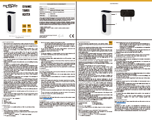 Handleiding Mr Safe TH-201 Kachel