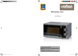 Manual Crofton MD 12350 Microwave