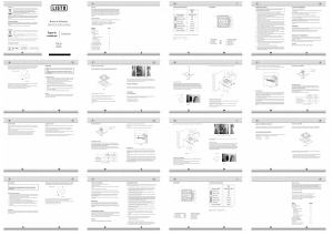 Mode d’emploi Listo TGL1i Table de cuisson