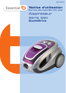 Mode d’emploi Essentiel B EAS 2004 CycloDrive Aspirateur