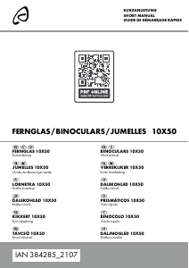 Manual de uso Auriol IAN 384285 Prismáticos