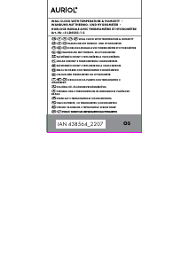 Manual Auriol IAN 438564 Ceas