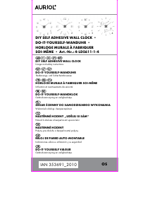 Manual de uso Auriol IAN 353691 Reloj