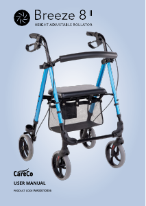 Handleiding CareCo Breeze 8 Rollator