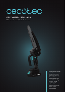 Mode d’emploi Cecotec MontanaForce 8000 Hand Tronçonneuse