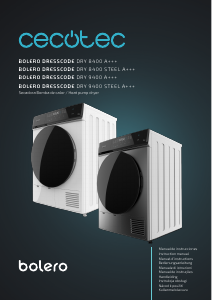 Mode d’emploi Cecotec Bolero DressCode Dry 8400 Steel A+++ M Sèche-linge