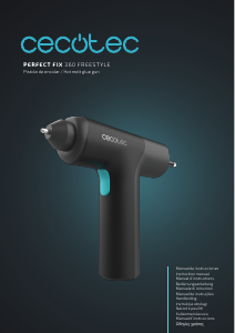 Manual de uso Cecotec Perfect Fix 360 FreeStyle Pistola para pegar