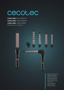 Manual Cecotec SurfCare MultiWaves Hair Styler