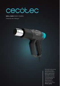 Mode d’emploi Cecotec Hell Gun 9500 Vision Décapeur thermique