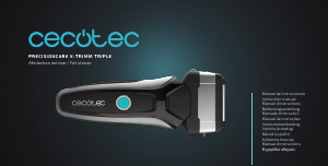 Manuál Cecotec PrecisionCare X-Trimm Triple Holicí strojek