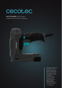 كتيب Cecotec FastTacker 400 Power أداة تثبيت