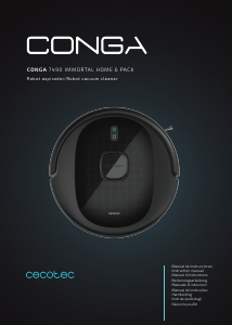 Manual Cecotec Conga 7490 Immortal Home 6 Pack Aspirador