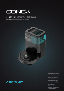 Manuale Cecotec Conga 15090 SpinArm Home&Wash Aspirapolvere