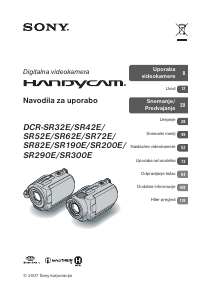 Hướng dẫn sử dụng Sony DCR-SR290E Máy quay phim