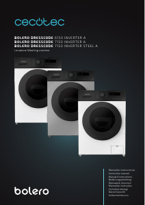 Manual de uso Cecotec Bolero DressCode 7150 Inverter A M Lavadora
