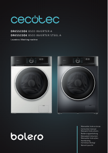 Manuál Cecotec Bolero DressCode 8500 Inverter A M Pračka