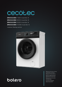 Manuale Cecotec Bolero DressCode 9300 Inverter A Lavatrice