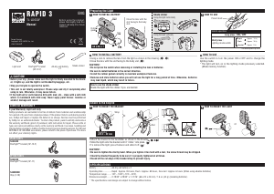 Manual Cateye TL-LD630-F Rapid 3 Bicycle Light