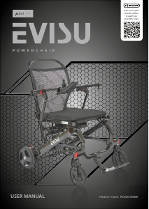 Bruksanvisning Evisu Powerchair Elektrisk rullstol