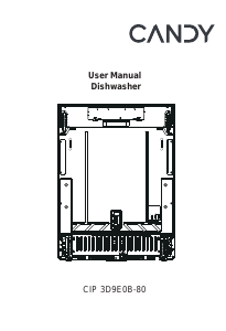 Manual Haier XS 4C4S0SB Dishwasher