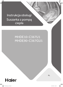 Instrukcja Haier MHDE10-C367U1 Suszarka