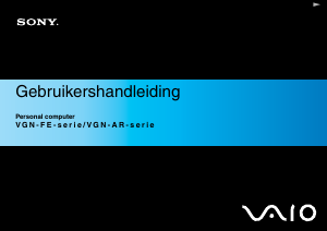 Handleiding Sony Vaio VGN-AR31MR Laptop