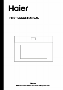Manual Haier H38SIDBDF7XS Microwave