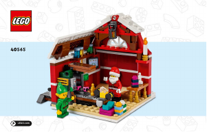 Manual Lego set 40565 Holiday & Events Santas workshop