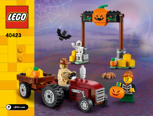 Bruksanvisning Lego set 40423 Holiday & Events Halloweenåktur