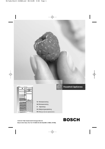 Käyttöohje Bosch KGV34320 Jääkaappipakastin