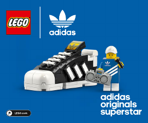 Manual Lego set 40486 Promotional Adidas originals superstar