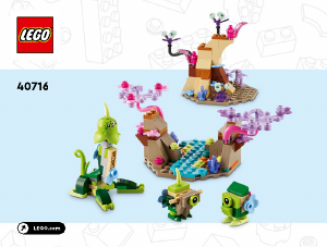 Használati útmutató Lego set 40716 Space Idegen bolygó élőhelye