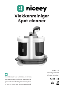 Bruksanvisning Niceey BW23V Ångtvätt