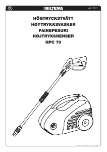 Bruksanvisning Biltema HPC 70 Høytrykksvasker