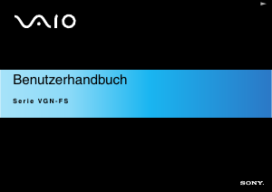 Bedienungsanleitung Sony Vaio VGN-FS115E Notebook
