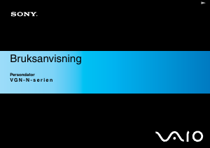 Bruksanvisning Sony Vaio VGN-N21S Bärbar dator