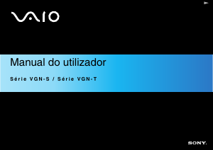 Manual Sony Vaio VGN-S3HP Computador portátil