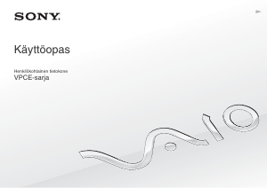 Käyttöohje Sony Vaio VPCEC4B4E Kannettava tietokone