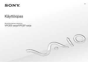 Käyttöohje Sony Vaio VPCEE3E1R/WI Kannettava tietokone