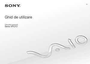 Manual Sony Vaio VPCF23A9E Laptop