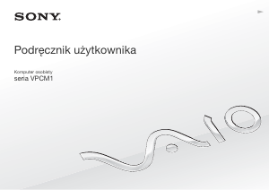 Instrukcja Sony Vaio VPCM12M1R Komputer przenośny
