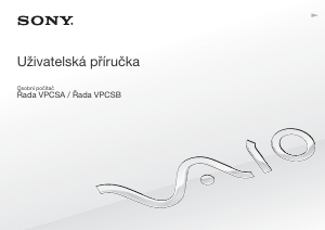 Manuál Sony Vaio VPCSB2C7E Laptop