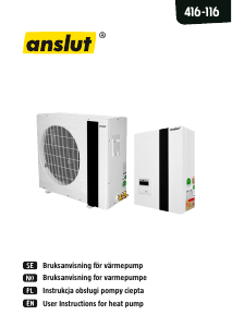 Handleiding Anslut 416-116 Airconditioner