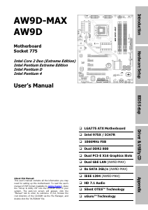 Manual Abit AW9D Motherboard