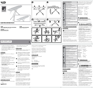 Mode d’emploi AquaPur IAN 353437 Table à repasser