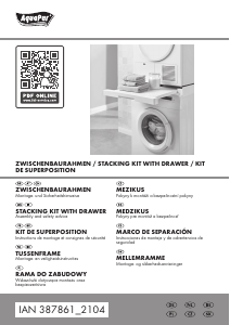 Bruksanvisning AquaPur IAN 387861 Monteringsram