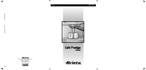 Bedienungsanleitung Ariete 1376/1 Café Prestige Espressomaschine